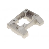 Inclined AL engine mount 92 x 28 mm drilled