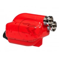 NOISE FILTER 23mm RED/CHROME,