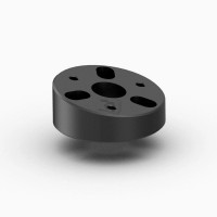 WHEEL HUB INCLINED THICKNESS, BLACK COLOUR